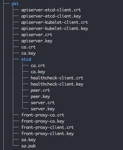 kubernetes TLS 证书